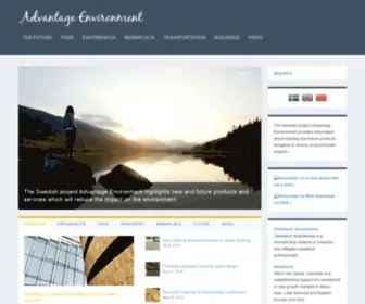 Advantage-Environment.com(Miljönytta) Screenshot