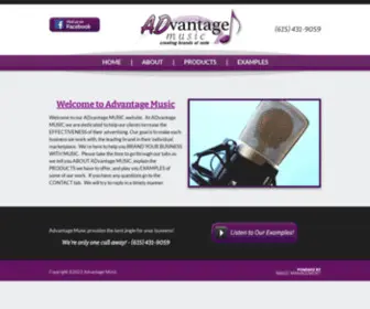 Advantage-Music.com(ADvantage Music) Screenshot