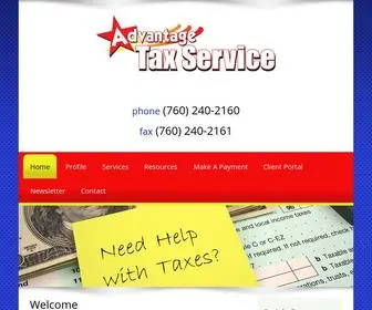 Advantage-Tax.com(Advantage Tax Service Inc) Screenshot