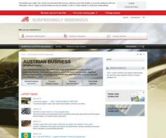 Advantageaustria.com(ADVANTAGE AUSTRIA) Screenshot