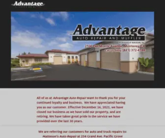 Advantageautorepairca.com(Advantageautorepairca) Screenshot