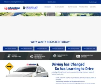 Advantagedriversed.com(Making Driver's Ed Quick & Easy) Screenshot