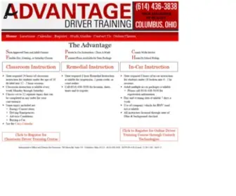 Advantagedrivertraining.net(Advantage Driver Training) Screenshot