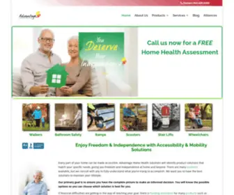 Advantagehomehealth.ca(Enjoy Your Freedom and Independence With Accessibility & Mobility Solutions) Screenshot