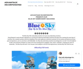 Advantageincorporated.com(Advantage Inc) Screenshot