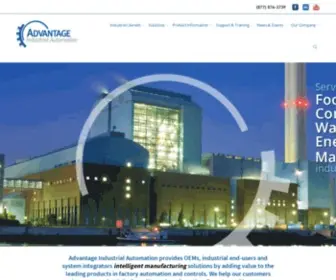 Advantageind.com(Advantage Industrial Automation) Screenshot