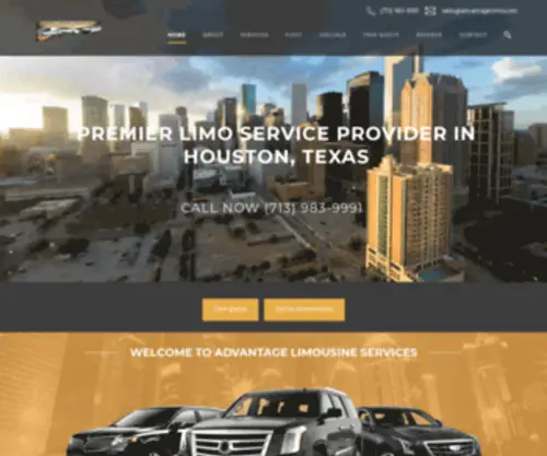 Advantagelimos.com(Houston Limos Rental At Advantage LimosHouston Limos) Screenshot