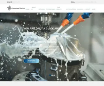 Advantagemachine.com(Home) Screenshot