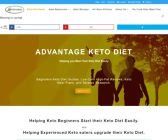 Advantagemeals.com(Advantage Meals Keto Diet) Screenshot