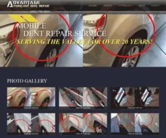 Advantagepaintlessdentrepair.com(Paintless Dent Removal serving the Valley for over 20 years) Screenshot