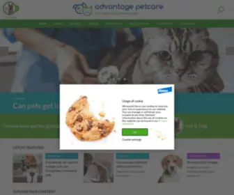 Advantagepetcare.com.au(All the cat and dog health info in one place) Screenshot