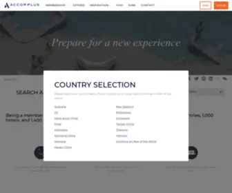 Advantageplus.com.au(Accor Advantage Plus) Screenshot