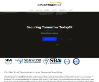 Advantagesci.com(Advantage SCI) Screenshot