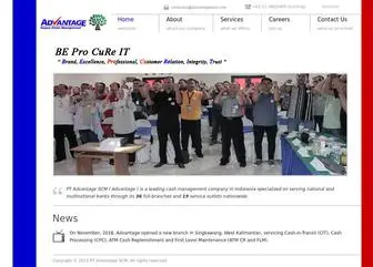 Advantagescm.com(PT Advantage SCM) Screenshot