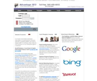 Advantageseoservices.com(Advantage SEO Online Marketing Search Services) Screenshot