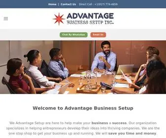 Advantagesetup.com(Advantage Business Services) Screenshot