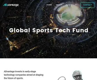 Advantagesportsfund.com(ADvantage Sports Tech Fund) Screenshot