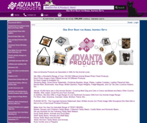 Advantaproducts.com(Our online store) Screenshot