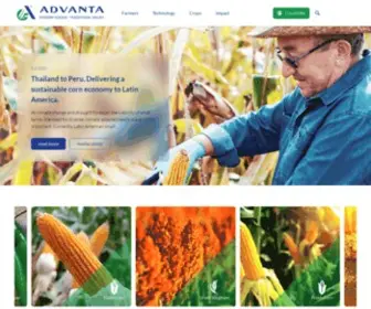 Advantaseeds.com(Modern Science Traditional Values) Screenshot