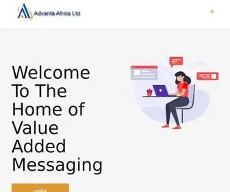 Advantasms.com(Bulk SMS service) Screenshot