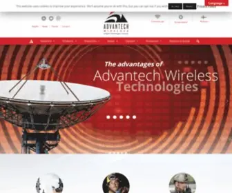 Advantechwireless.com(Advantech HomeAdvantech Wireless Technologies Inc) Screenshot