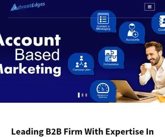 Advantedges.com(Abm and Digital Marketing services in Delhi) Screenshot