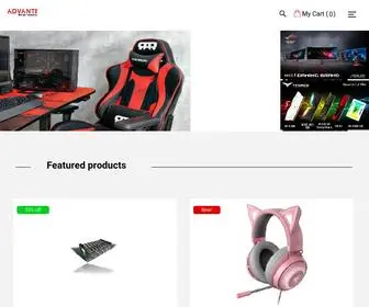 Advanti.com(The Best PC Store in Bahrain offering Gaming Systems) Screenshot