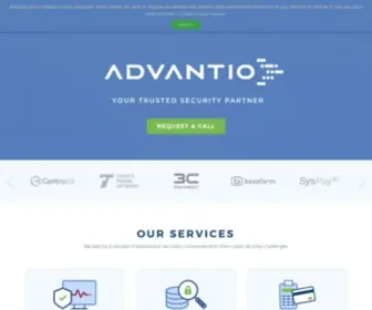 Advantio.com(Your Trusted Security Partner) Screenshot
