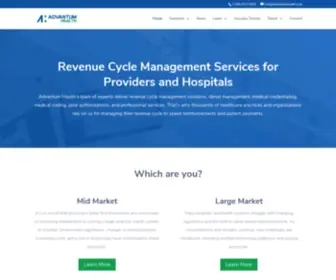 Advantumhealth.com(Advantum Health) Screenshot