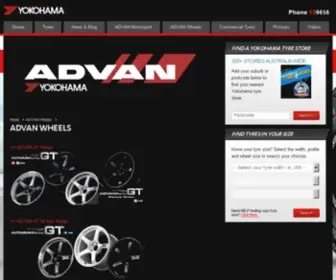 Advanwheels.com.au(ADVAN Wheels) Screenshot