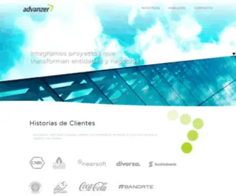 Advanzer.com(Transformación Digital) Screenshot
