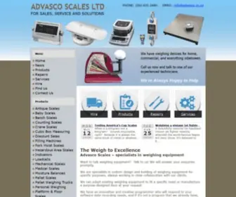 Advasco.co.nz(Advasco Scales) Screenshot