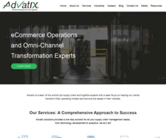 Advatix.com(Supply Chain Experts) Screenshot