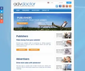ADVDoctor.com(Premium Affiliate Network) Screenshot