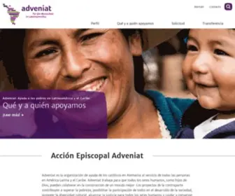 Adveniat.org(Adveniat Stiftung) Screenshot