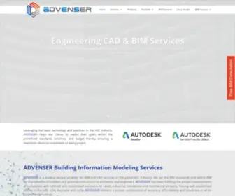 Advenser.ae(Building Information modeling (BIM) Services UAE) Screenshot