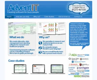 Advent-IT.co.uk(Advent IT) Screenshot