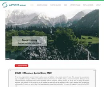 Adventa.com.my(Adventa Site) Screenshot