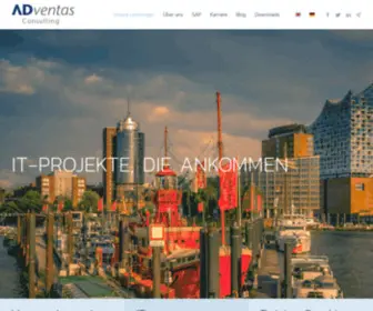Adventas.de(ADventas Consulting GmbH) Screenshot