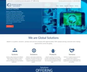 Adventglobal.com(Advent Global Solutions Inc) Screenshot