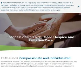 Adventhealthhospicecareeastfl.com(Hospice Care Daytona Beach) Screenshot