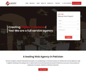 Adventinteractive.com.pk(Advent Interactive) Screenshot