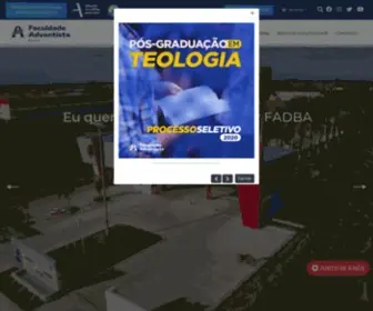 Adventista.edu.br(FACULDADE ADVENTISTA DA BAHIA) Screenshot
