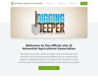 Adventistag.org(Adventist® Agricultural Association) Screenshot