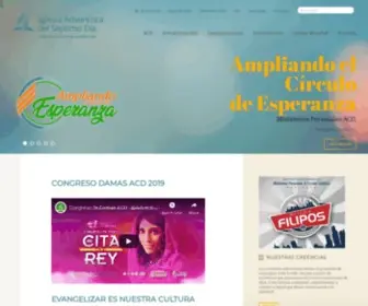 Adventistas.do(Web Oficial Asociación Central Dominicana) Screenshot