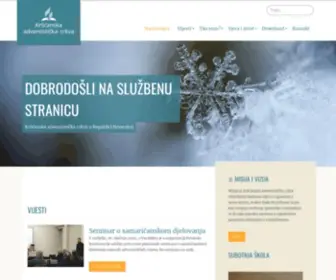 Adventisti.hr(Adventisti Hrvatska) Screenshot