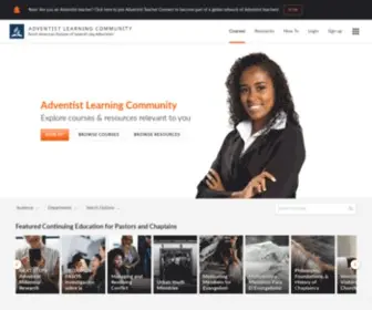 Adventistlearningcommunity.com(Adventist Learning Community) Screenshot
