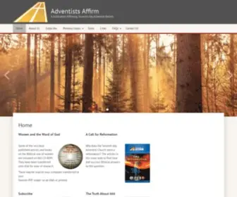 Adventistsaffirm.org(Adventists Affirm) Screenshot