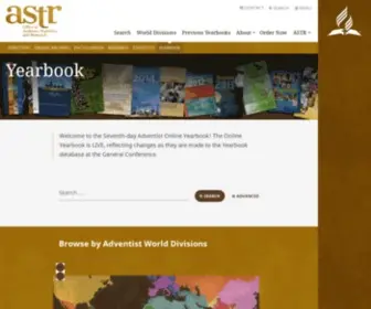 Adventistyearbook.org(Adventist Yearbook) Screenshot