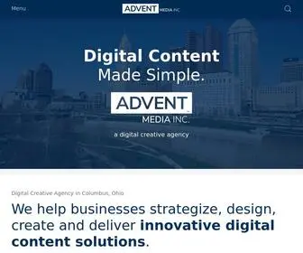 Adventmediainc.com(Digital Creative Agency) Screenshot